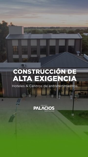 Lo que no se ve a simple vista es lo que sostiene una gran obra. 🏢

​Construir un gran espacio de entretenimiento o un hotel, requiere trabajos de instalación muy complejos que no se ven, lo que amplía la responsabilidad en su ejecución, además de terminaciones que garanticen confort y durabilidad ante un tránsito diario masivo.

​En Palacios Hermanos ejecutamos obras de alta exigencia, respetando al máximo el diseño arquitectónico y garantizando la más alta calidad en cada sistema instalatorio.

​📩 Contactanos hoy y llevemos tu proyecto a la realidad.

#hoteleria #entretenimiento #GrupoPalaciosHermanos